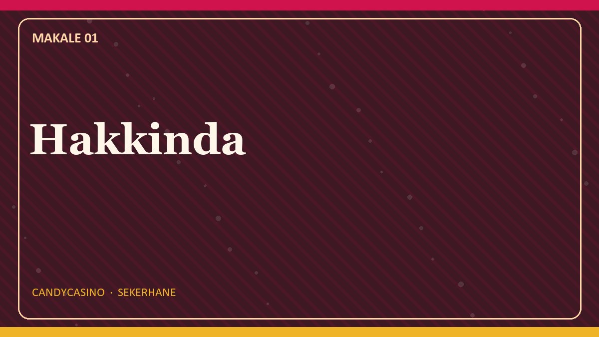 CandyCasino hakkında makale görseli